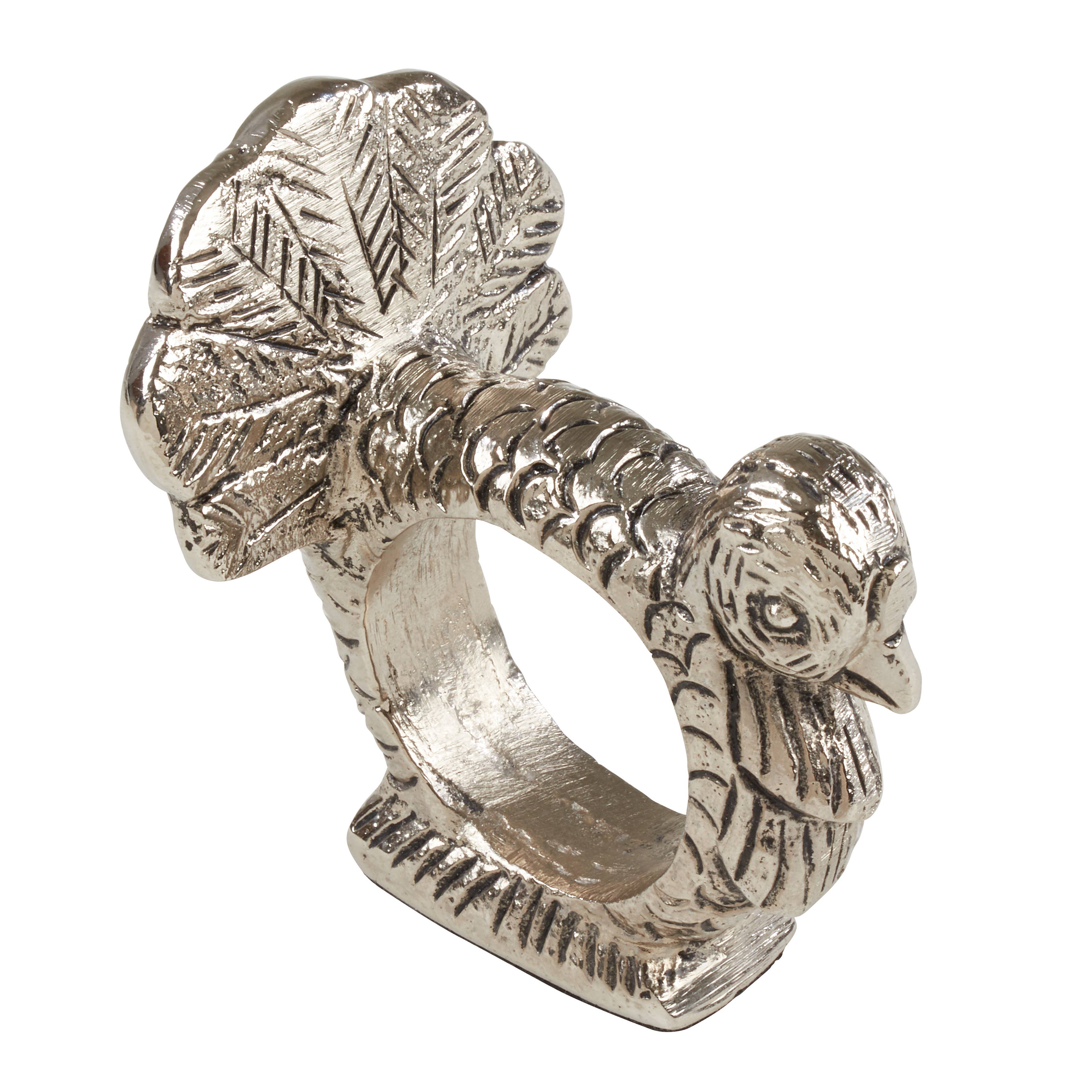Saro Lifestyle Turkey Napkin Ring - Thumbnail 5