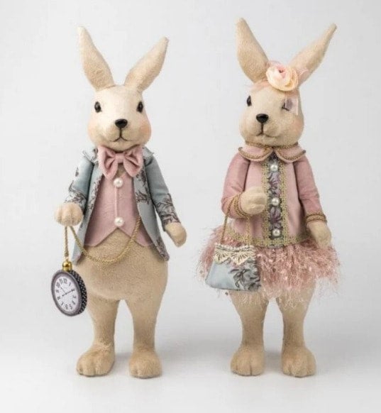 Elegant Dressed Bunny Couple Assortment 20